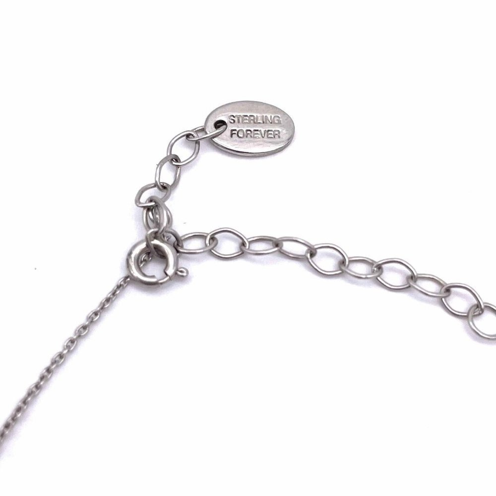 Sterling Forever Double Circle Linked Chain Neckl… - image 5